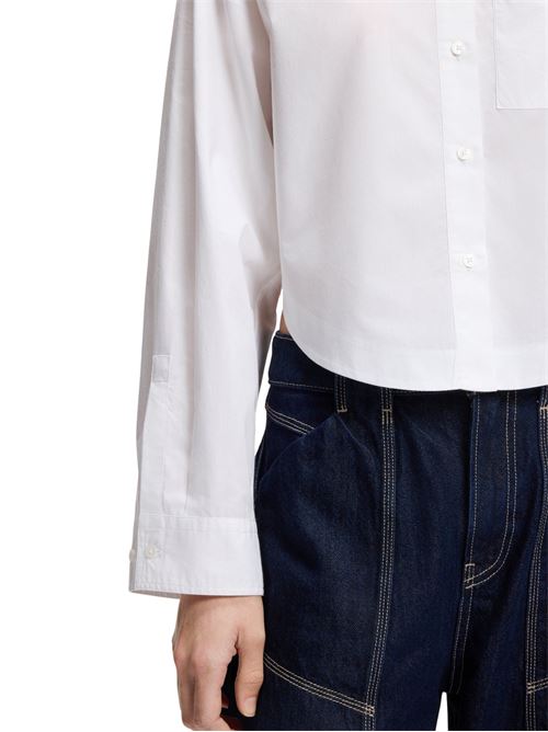 Camicia cropped 100% cotone Boss Orange | 50548402100